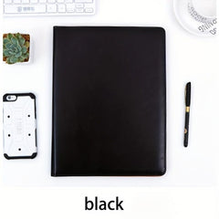 A4 File Folder Data Storage Book Business Manager Folder with Calculator