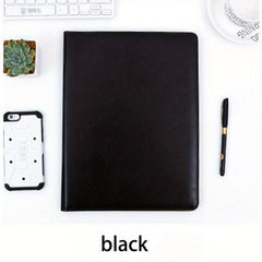 A4 File Folder Data Storage Book Business Manager Folder with Calculator