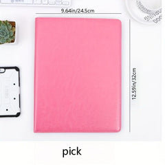 A4 File Folder Data Storage Book Business Manager Folder with Calculator