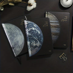 3D Embossed Moon Notebook Creative Diary Book