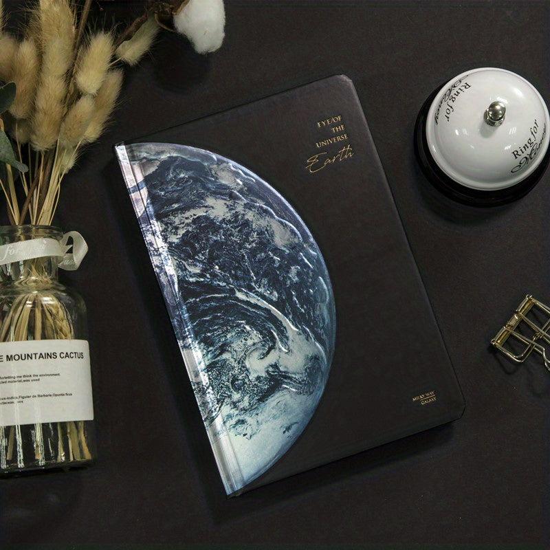 3D Embossed Moon Notebook Creative Diary Book