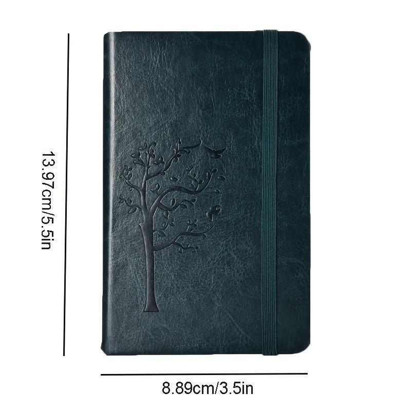 2-Pack Pocket Hardcover Notebooks, 5x13, Lined Paper, Inner Pocket