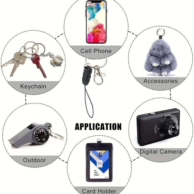 Stylish Lanyard with Quick Release Buckle for Keys Phones ID Card Holders