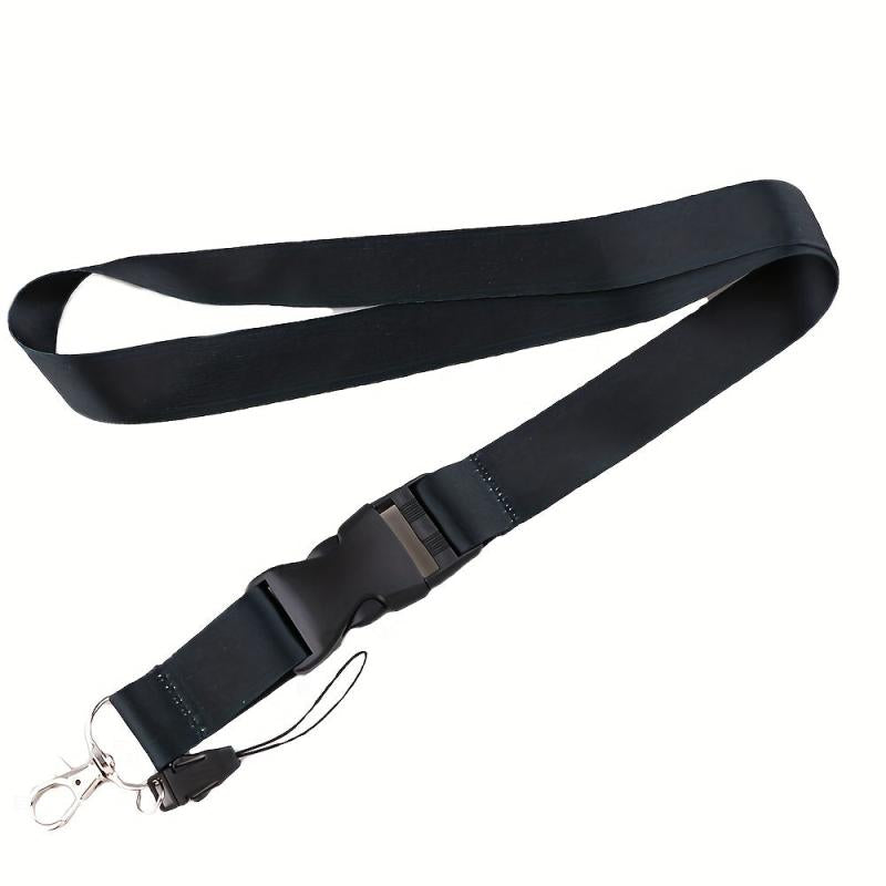 Stylish Lanyard with Quick Release Buckle for Keys Phones ID Card Holders
