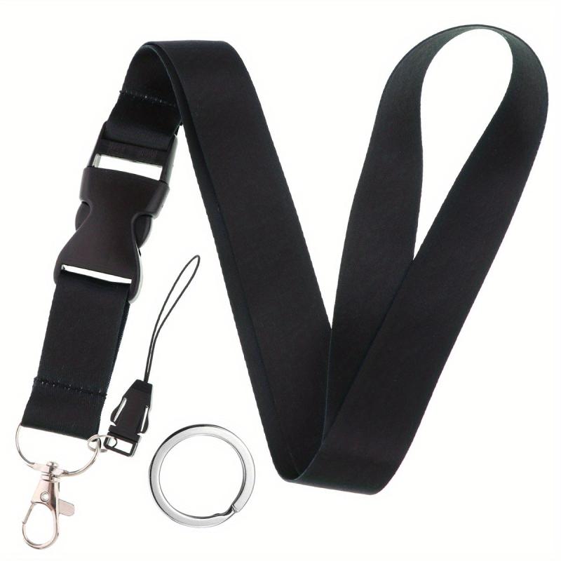 Stylish Lanyard with Quick Release Buckle for Keys Phones ID Card Holders
