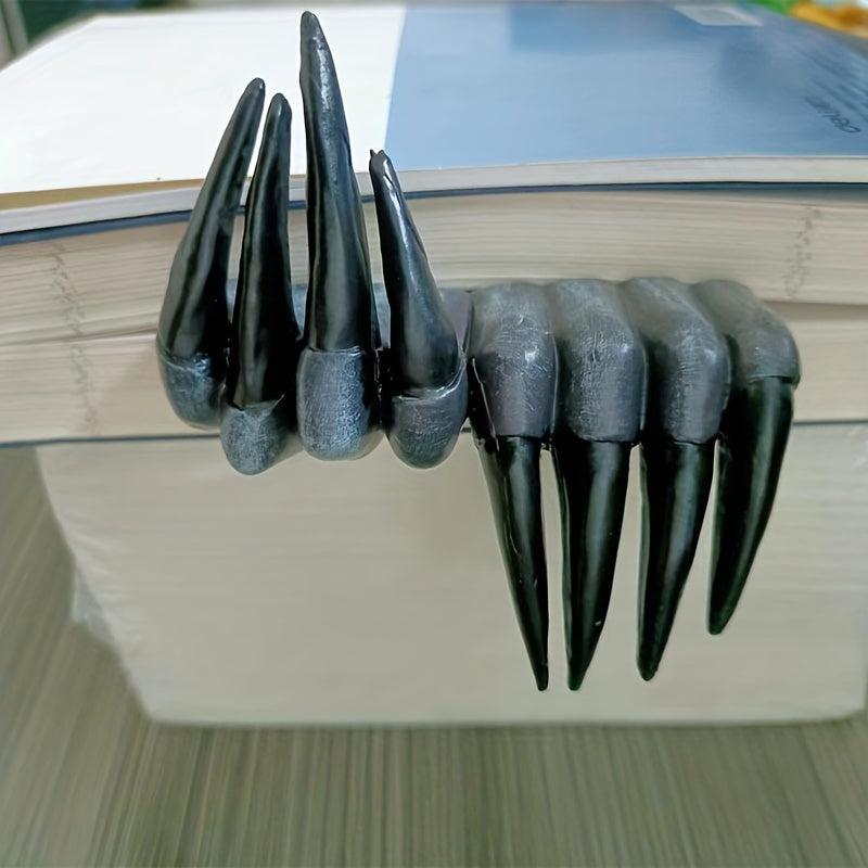Halloween Horror Devil's Hand Bookmark Devil's Claw Resin Crafts