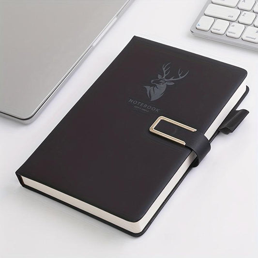 360 Page Leather Buckle A5 Notebook for Home Office and Study