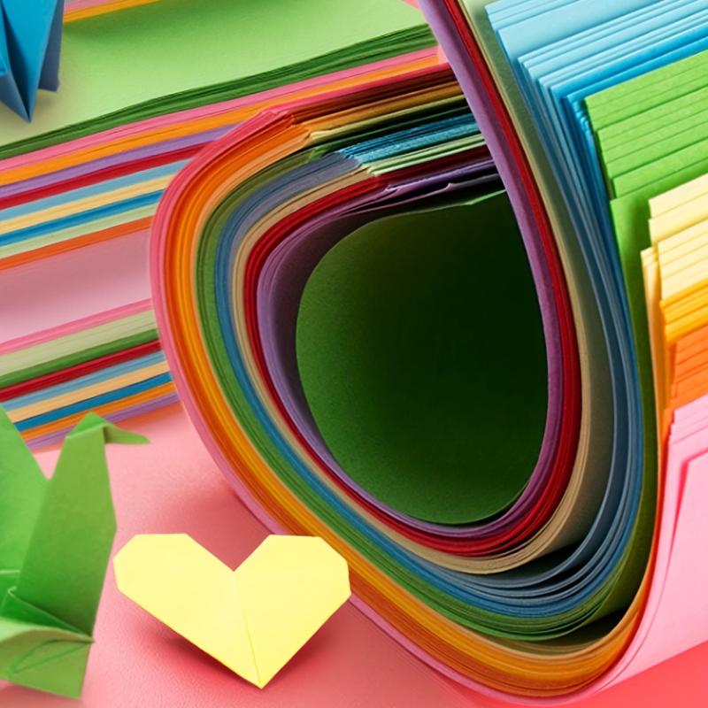 50 Sheets A4 Origami Copy Paper 10 Colors Printing Paper