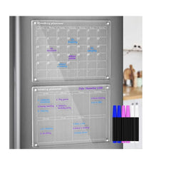 Acrylic Magnetic Dry Erase Board Calendar