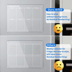 Acrylic Magnetic Dry Erase Board Calendar