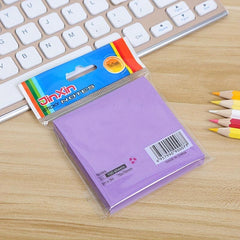 100pcs Fluorescence Transparent PET Memo Pad Sticky Notes
