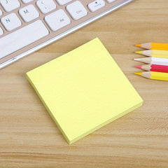 100pcs Fluorescence Transparent PET Memo Pad Sticky Notes