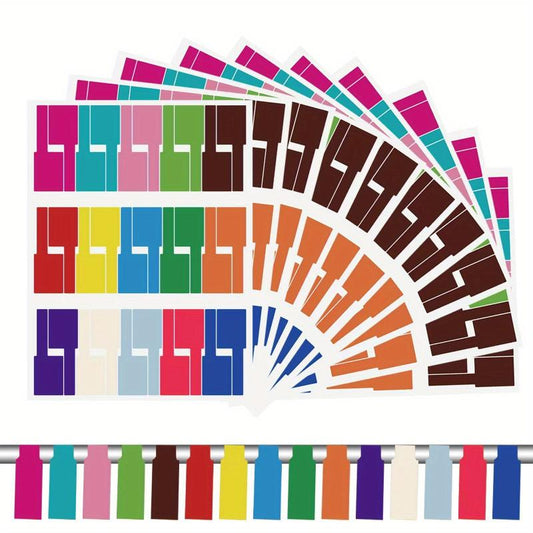 300 Cable Labels 8 Sheet Waterproof Cord Labels Tags Tear Resistant