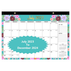 Desk Calendar 18 Months Calendar 38 30 Desk Calendar With Julian Date