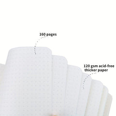 Marble Dot Bullet Journal Notebook 120gsm Thick Paper