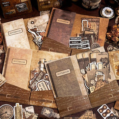46 Sheets Vintage Scrapbook Paper Book DIY Scrapbooking Supplies