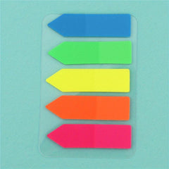 Fluorescent Paper Note Book Marker Pen Office School Stationery Supplies
