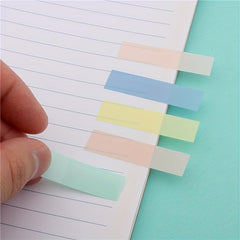 Fluorescent Paper Note Book Marker Pen Office School Stationery Supplies
