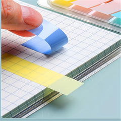 Fluorescent Paper Note Book Marker Pen Office School Stationery Supplies