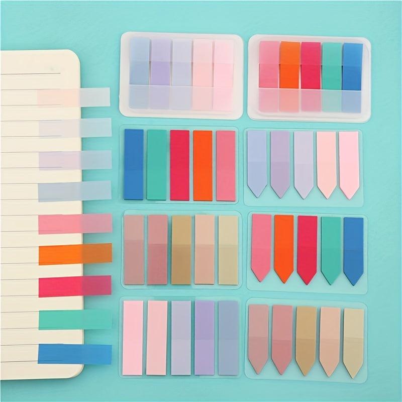 Fluorescent Paper Note Book Marker Pen Office School Stationery Supplies