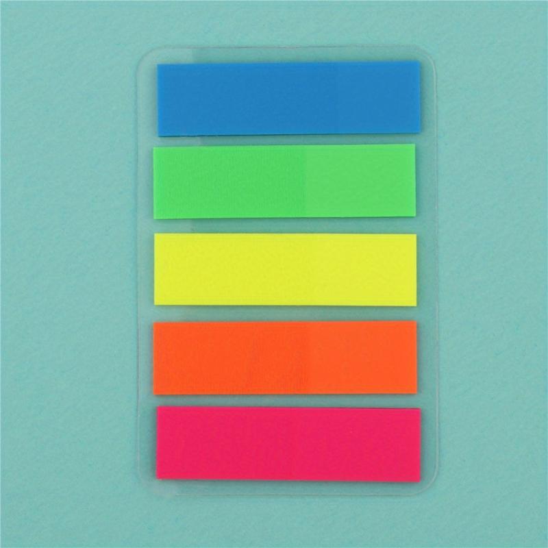 Fluorescent Paper Note Book Marker Pen Office School Stationery Supplies