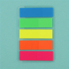 Fluorescent Paper Note Book Marker Pen Office School Stationery Supplies