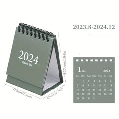Minimalist Mini Calendar Morandi Desktop Decoration