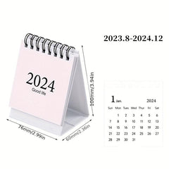 Minimalist Mini Calendar Morandi Desktop Decoration