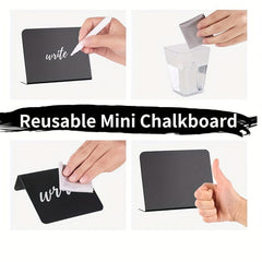 20pcs Mini Chalkboard Signs 10x7 For Wedding Table Reserve Signs