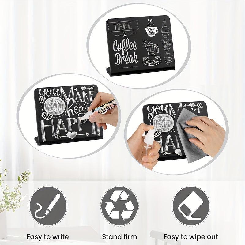 20pcs Mini Chalkboard Signs 10x7 For Wedding Table Reserve Signs