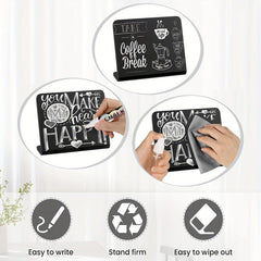 20pcs Mini Chalkboard Signs 10x7 For Wedding Table Reserve Signs