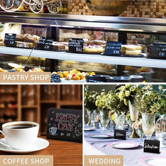 20pcs Mini Chalkboard Signs 10x7 For Wedding Table Reserve Signs