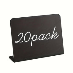 20pcs Mini Chalkboard Signs 10x7 For Wedding Table Reserve Signs