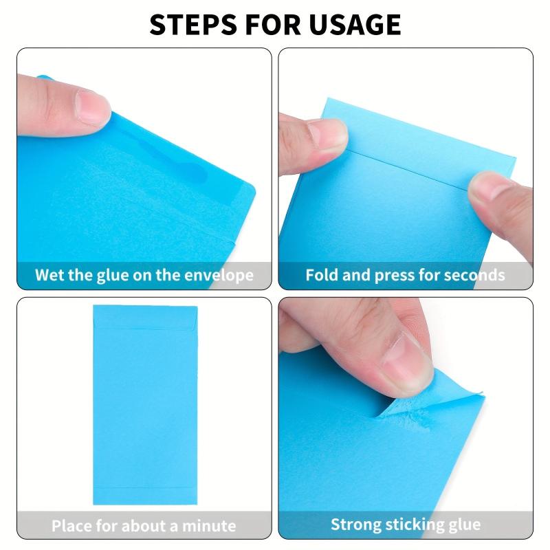 200 Colorful Cash Envelopes 6.5x3.5 Money Saving Challenge Money Budgeting