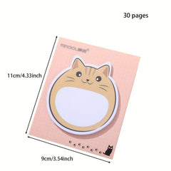 30 Page Cat Series Sticky Notes for Home Office and School