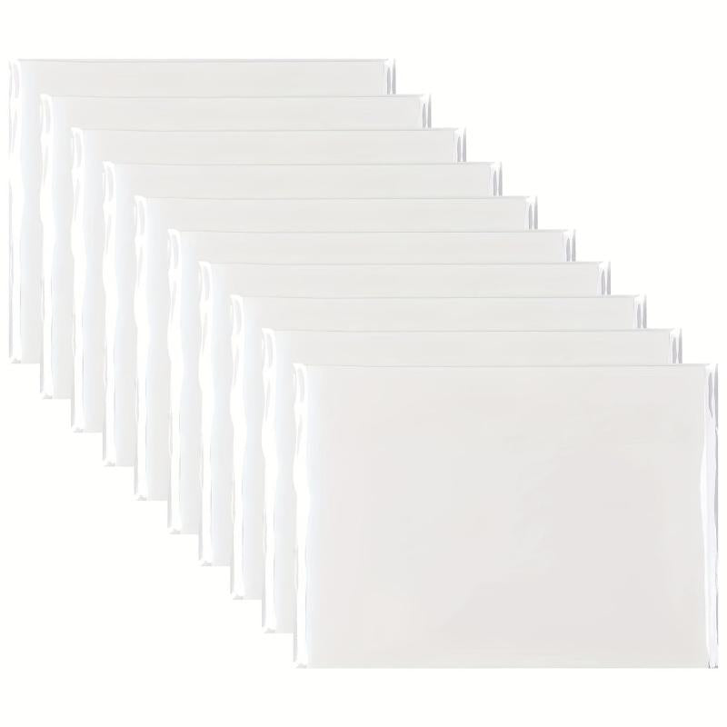 500 Sheets Transparent Waterproof Sticky Notes for Office with Message Strips