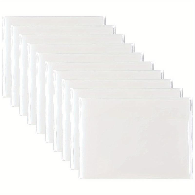 500 Sheets Transparent Waterproof Sticky Notes for Office with Message Strips