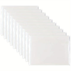 500 Sheets Transparent Waterproof Sticky Notes for Office with Message Strips