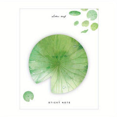 1pc Various Leaves Collection Self Adhesive Memo Pad Sticky Notes