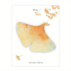 1pc Various Leaves Collection Self Adhesive Memo Pad Sticky Notes