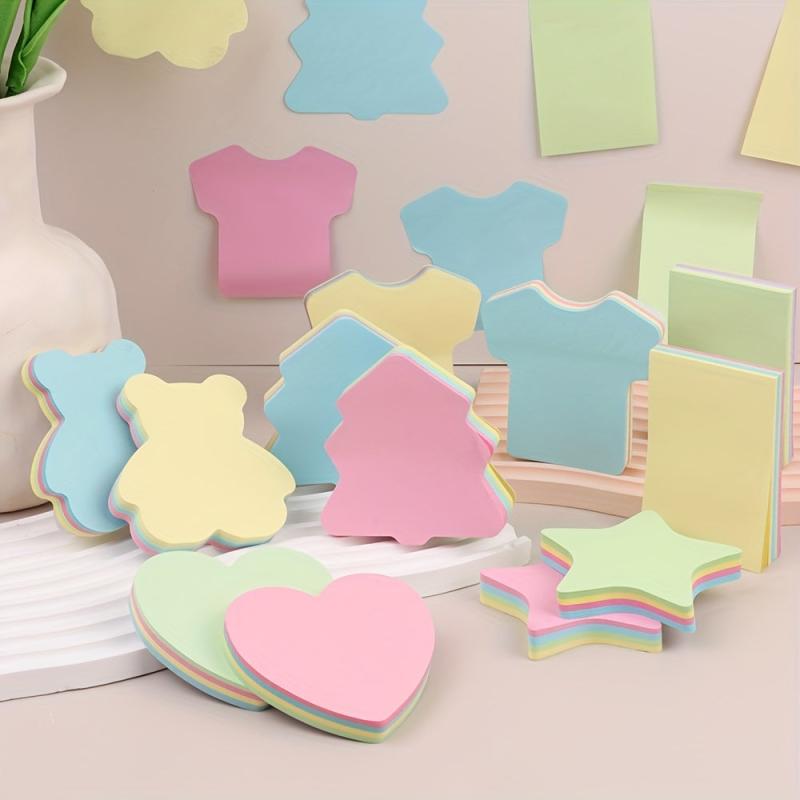 100 Sheets Sticky Note Ticky Note Paper Random Stickers