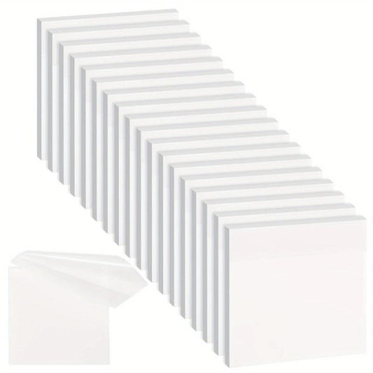 900pcs Transparent Sticky Notes 18 Pack Clear Self Adhesive Sticky Notes