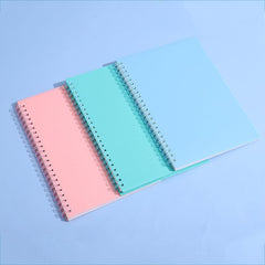 3pcs Morandi A5 Coil Book 120 Pages 60 Sheets PP Cover Notebook