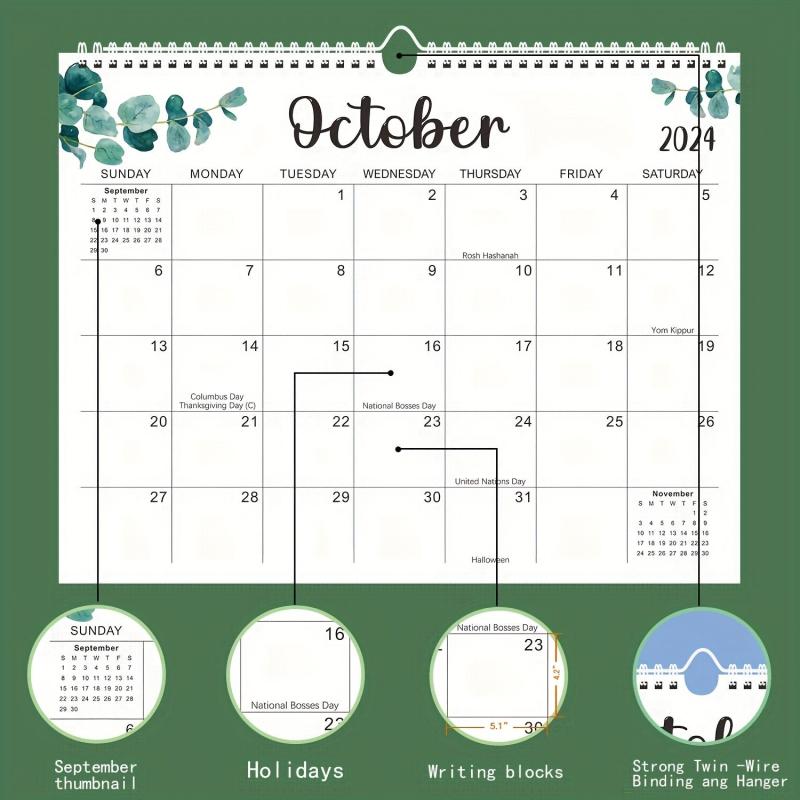 2023 Wall Calendar Jan-Jun 38x29 Thick Paper