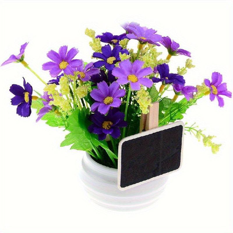 30pcs Mini Chalkboard Clip Wooden Message Board Signs for Memo Note Food Label