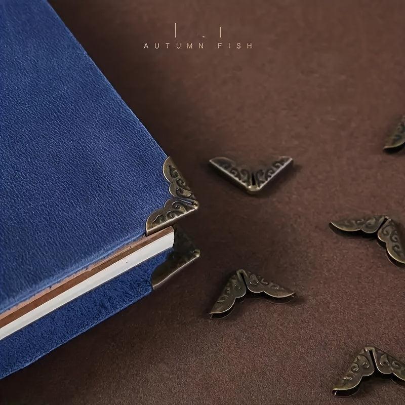 Journal Metal Corner Protector Bag Accessories Thin Leather Book Corner
