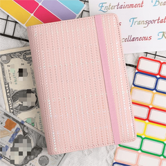 Cash Envelopes Budget Binder - PU Leather Look - Money Saving Binder