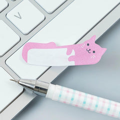Cats Sticky Point Markers Index Writing Paper Memo Pad