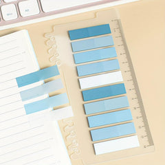1 Pack PET Sticky Notes Multiple Colors Index Tabs 200 Sheets