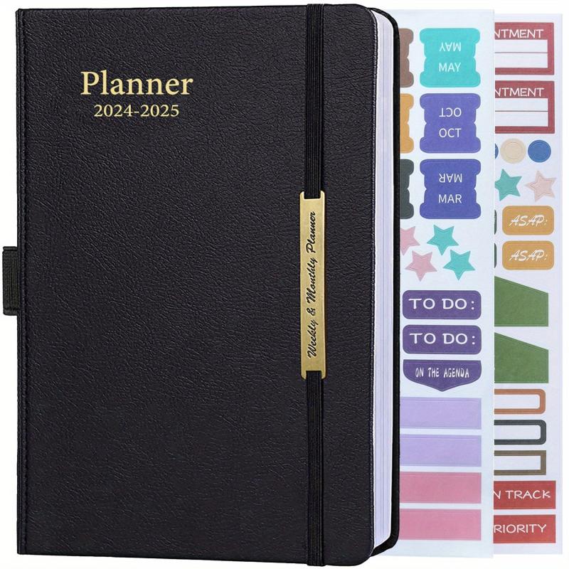 Planner 18 Months Weekly & Monthly Academic Year Calendar Jan-Jun Hardcover